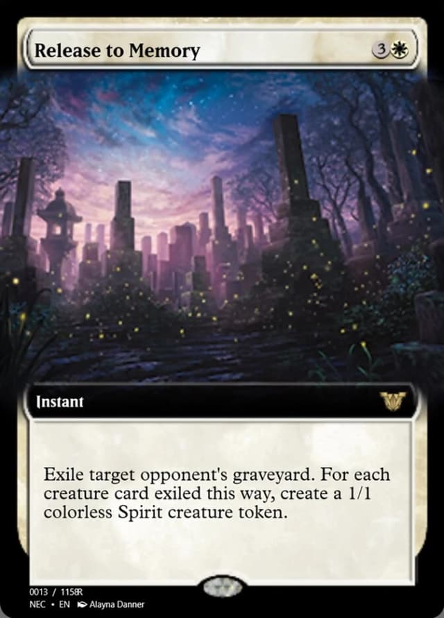 Release to Memory image
