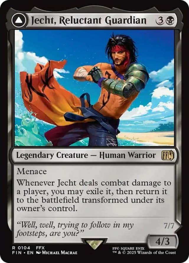 Jecht, Reluctant Guardian // Braska's Final Aeon image