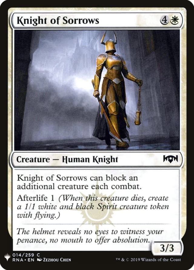Knight of Sorrows image