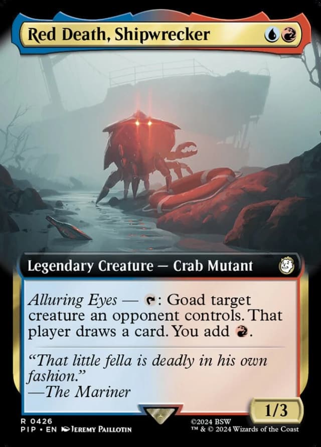 Red Death, Shipwrecker image