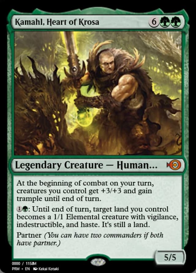 Kamahl, Heart of Krosa image