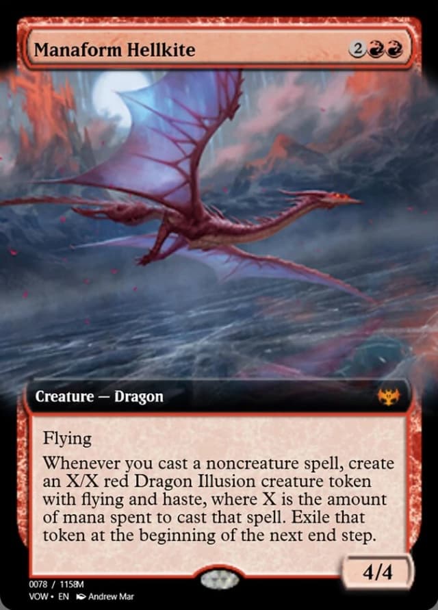 Manaform Hellkite image