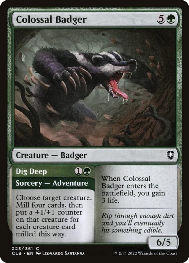 Colossal Badger // Dig Deep image