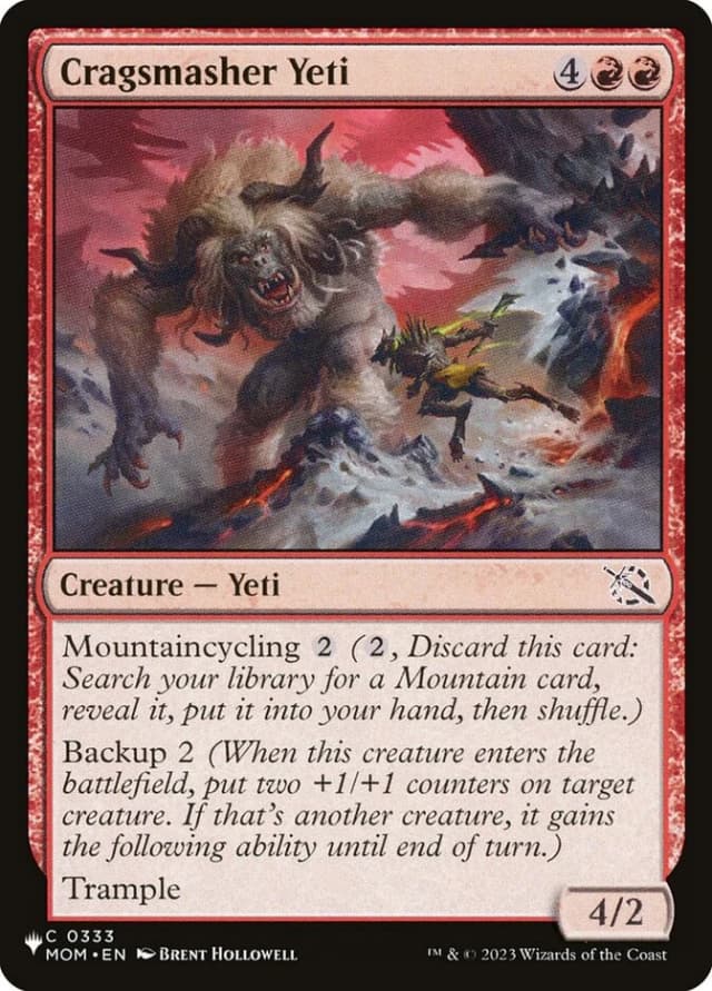 Cragsmasher Yeti image