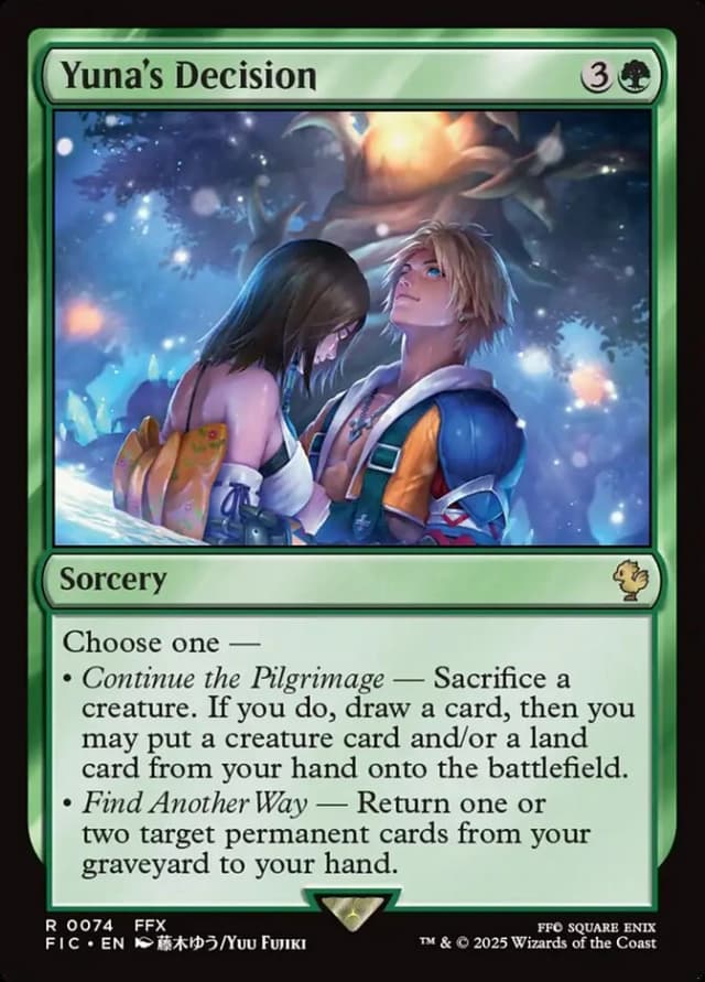 Yuna's Decision image
