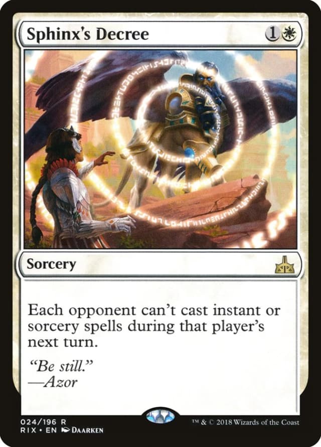 Sphinx's Decree image