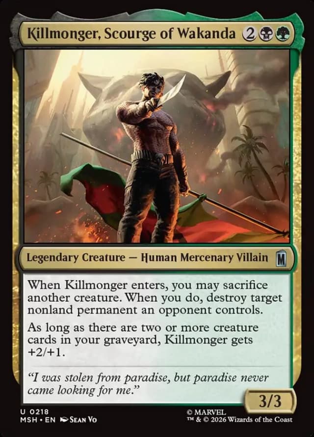Killmonger, Scourge of Wakanda image