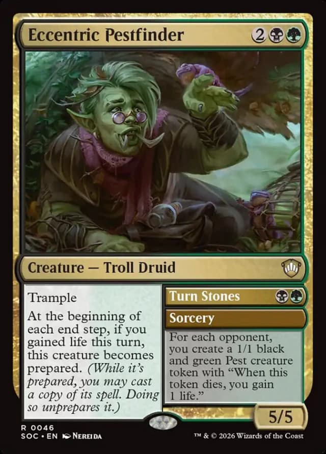 Eccentric Pestfinder // Turn Stones image