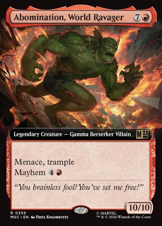 Abomination, World Ravager image