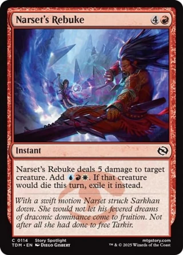 Narset's Rebuke image