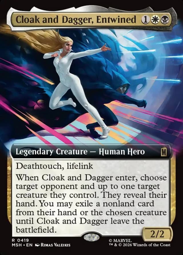 Cloak and Dagger, Entwined image