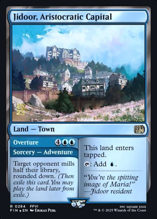 Jidoor, Aristocratic Capital // Overture image
