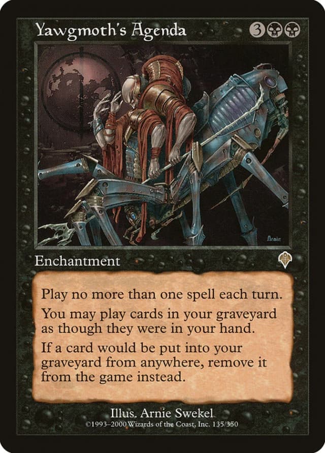 Yawgmoth's Agenda image
