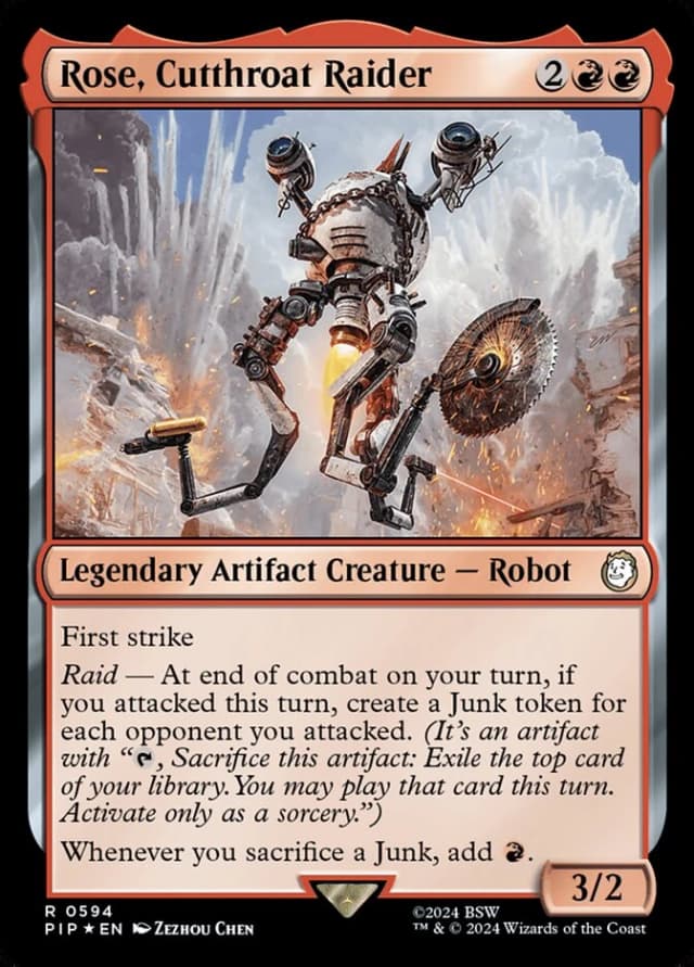 Rose, Cutthroat Raider image