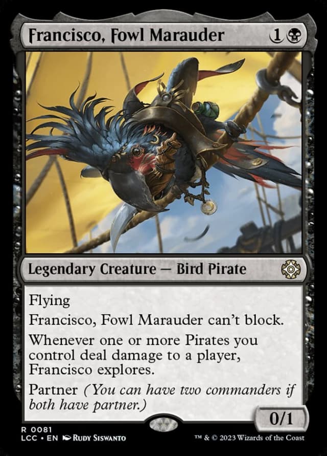 Francisco, Fowl Marauder image