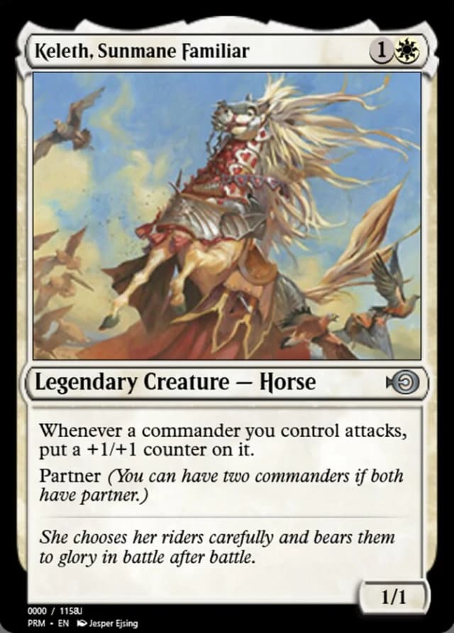 Keleth, Sunmane Familiar image