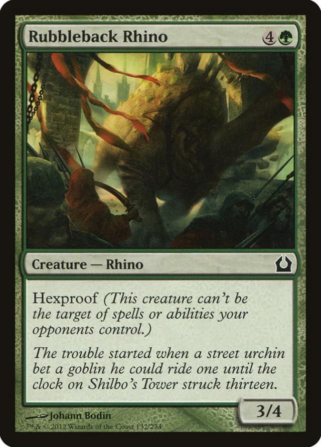 Rubbleback Rhino image