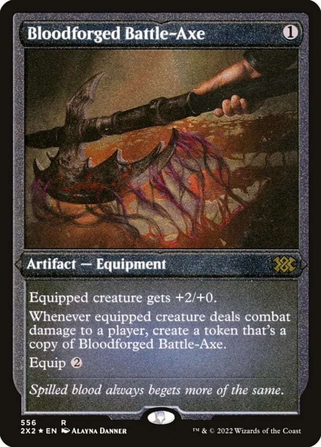 Bloodforged Battle-Axe image