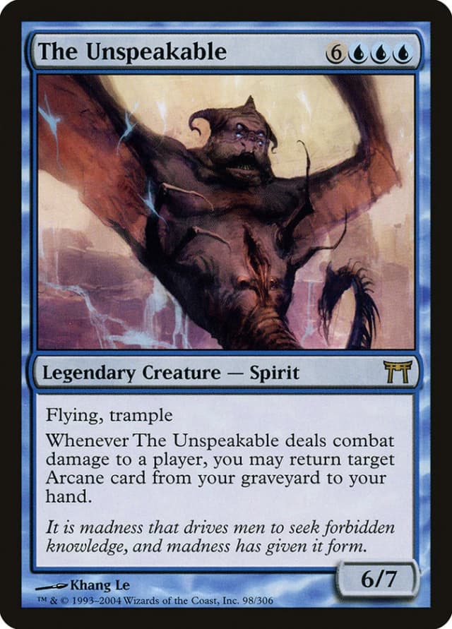 The Unspeakable image