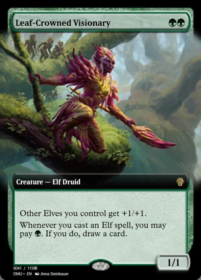 Leaf-Crowned Visionary image