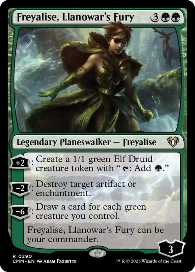 Freyalise, Llanowar's Fury image