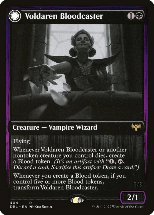 Voldaren Bloodcaster // Bloodbat Summoner image