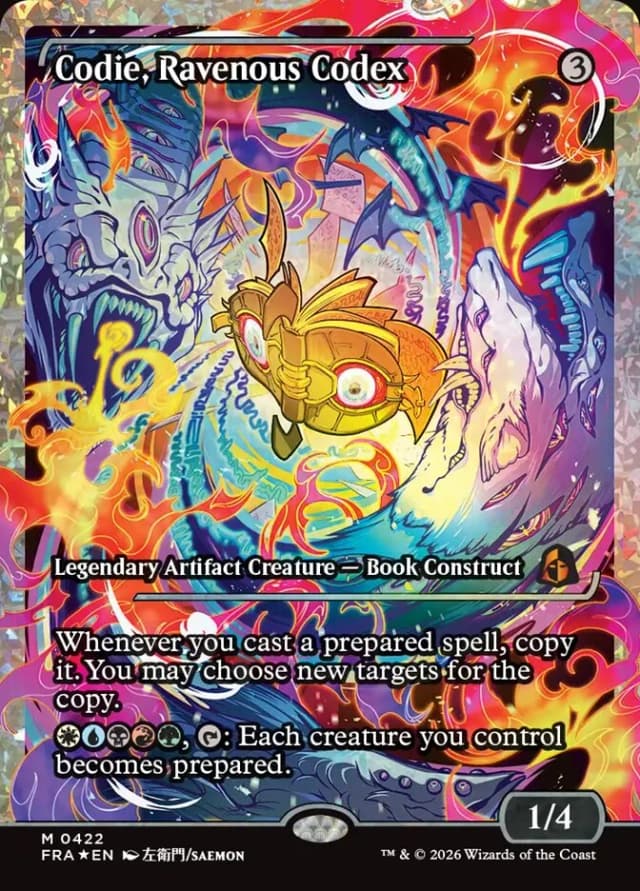 Codie, Ravenous Codex image
