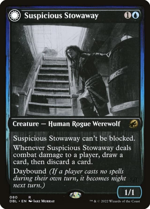 Suspicious Stowaway // Seafaring Werewolf image