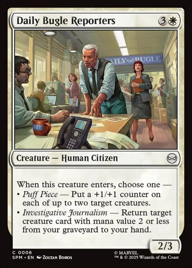 Daily Bugle Reporters image