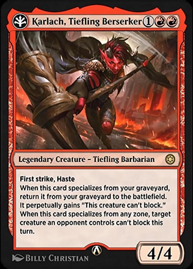 Karlach, Tiefling Berserker image
