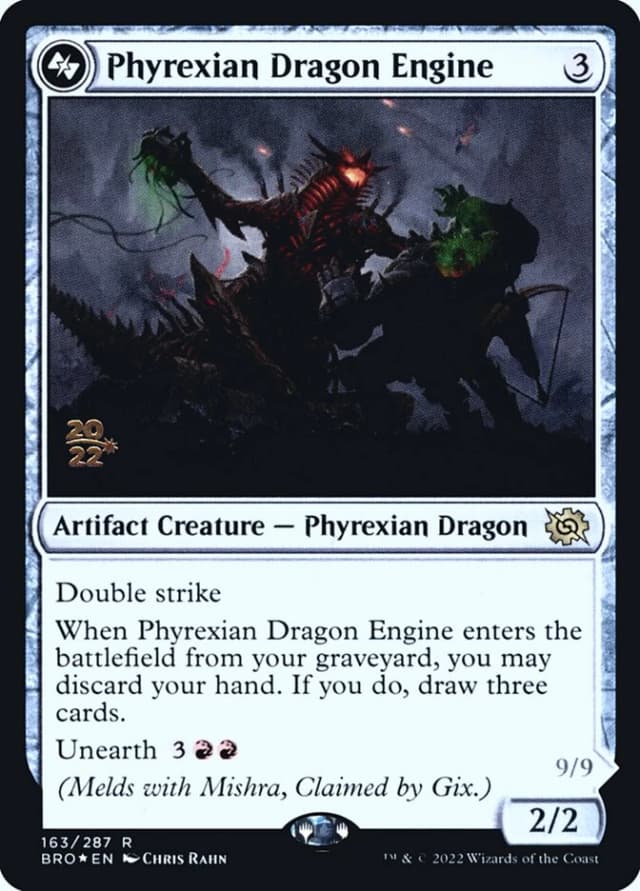 Phyrexian Dragon Engine // Mishra, Lost to Phyrexia image