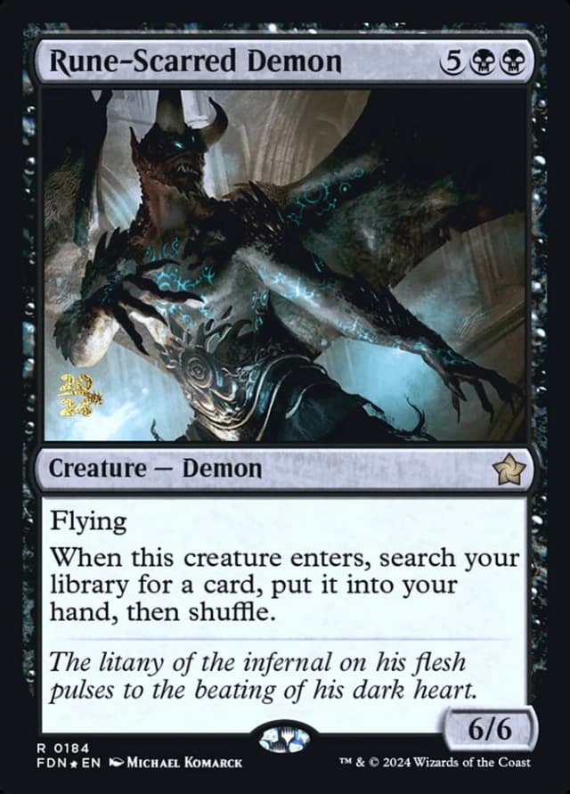 Rune-Scarred Demon image