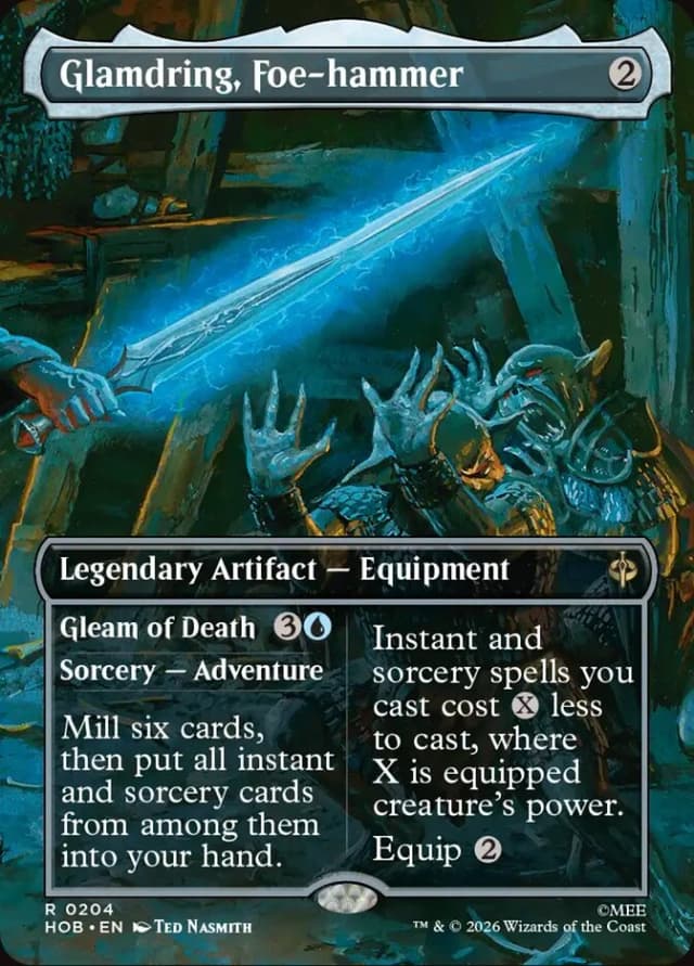 Glamdring, Foe-hammer // Gleam of Death image