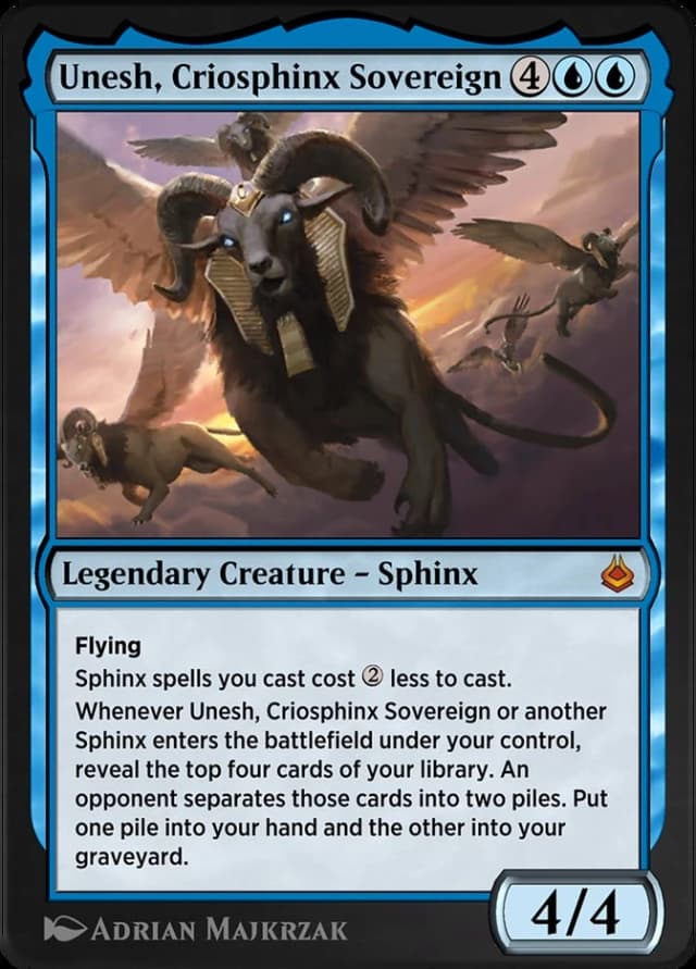 Unesh, Criosphinx Sovereign image