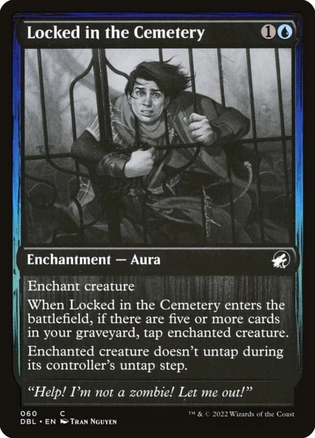 Locked in the Cemetery image