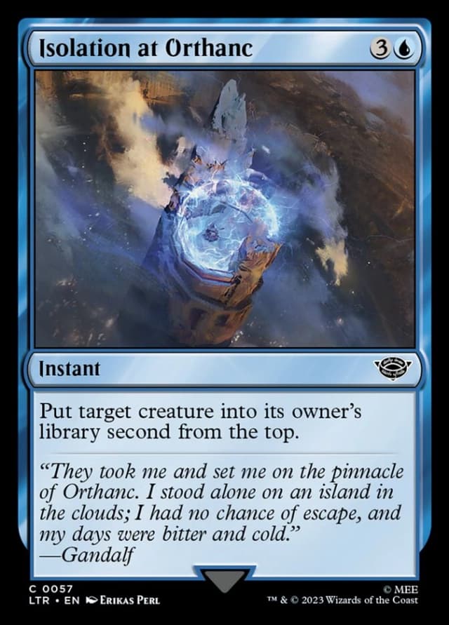 Isolation at Orthanc image