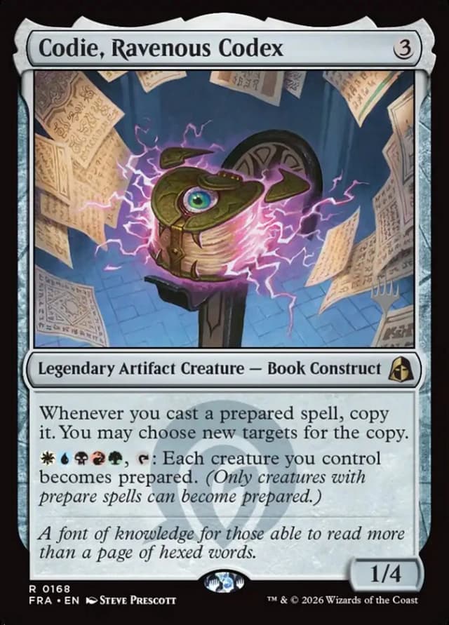 Codie, Ravenous Codex image
