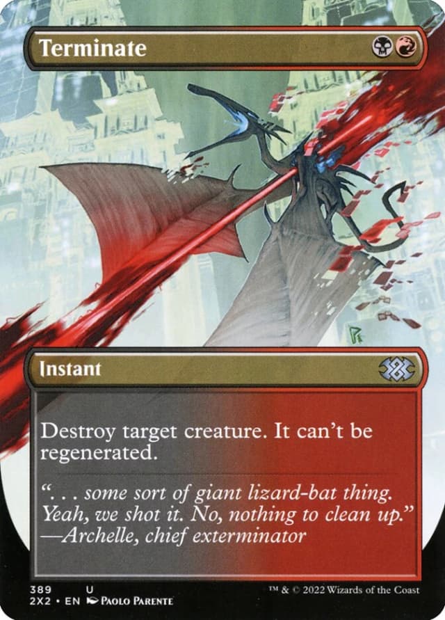 Terminate image