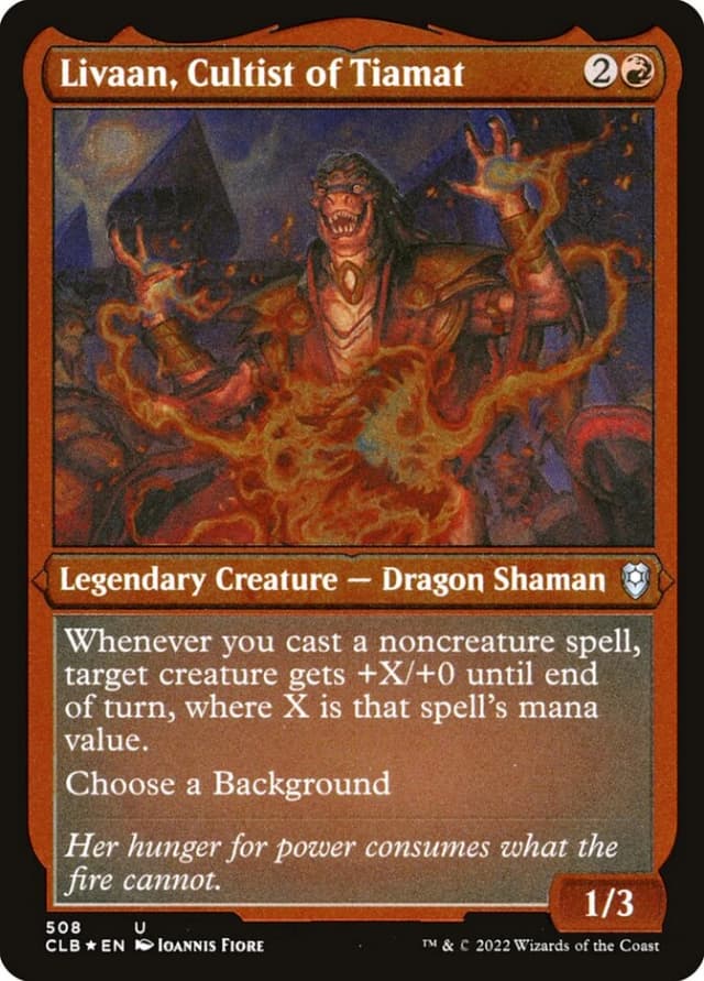 Livaan, Cultist of Tiamat image