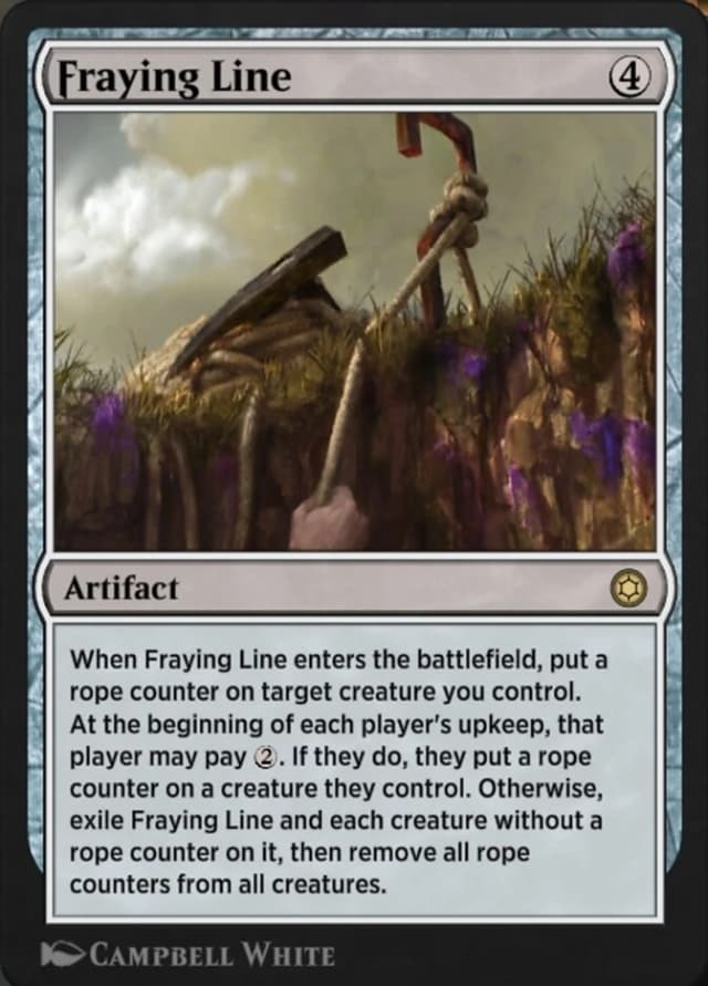 Fraying Line image