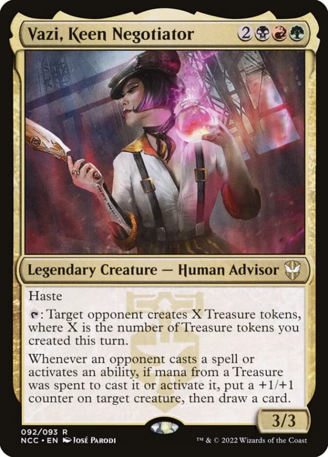 Vazi, Keen Negotiator image