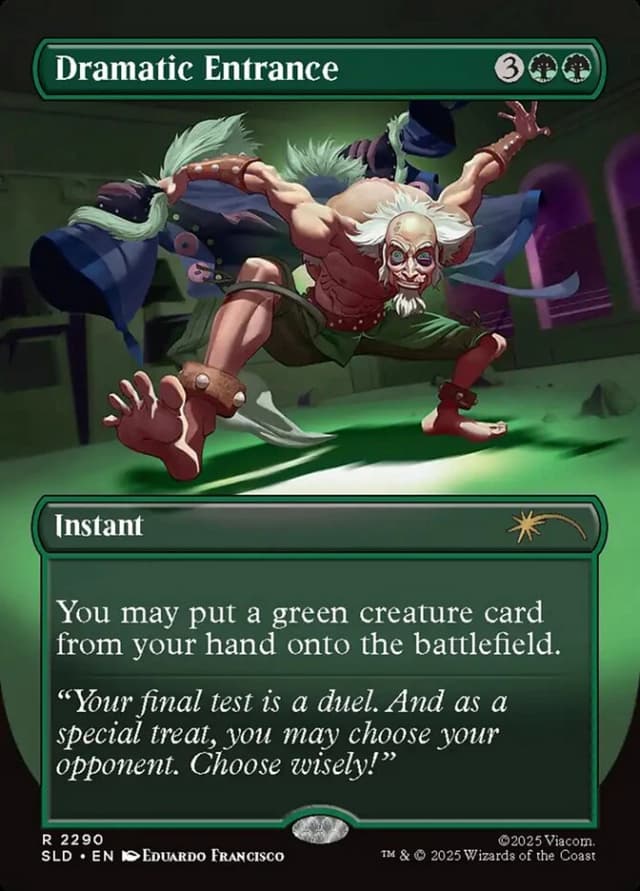 Dramatic Entrance image