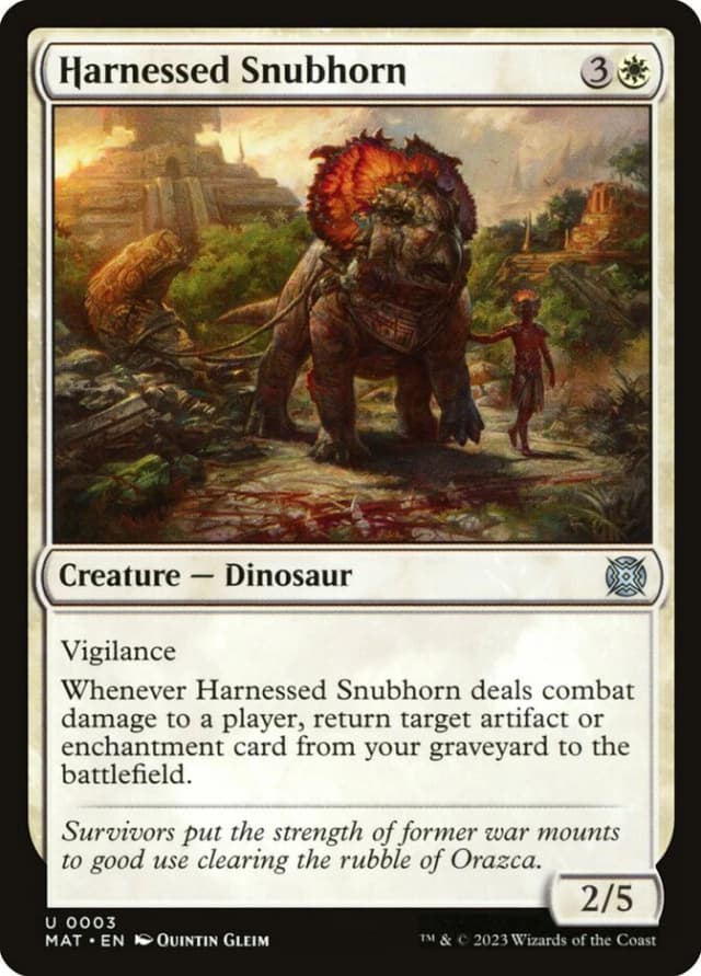 Harnessed Snubhorn image