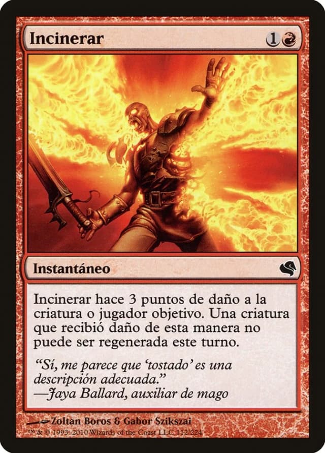 Incinerate image