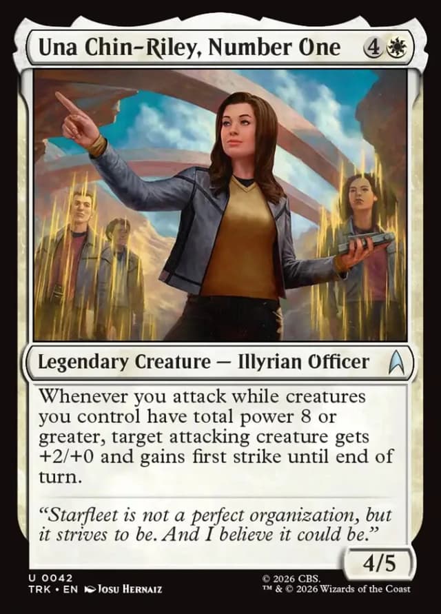 Una Chin-Riley, Number One image