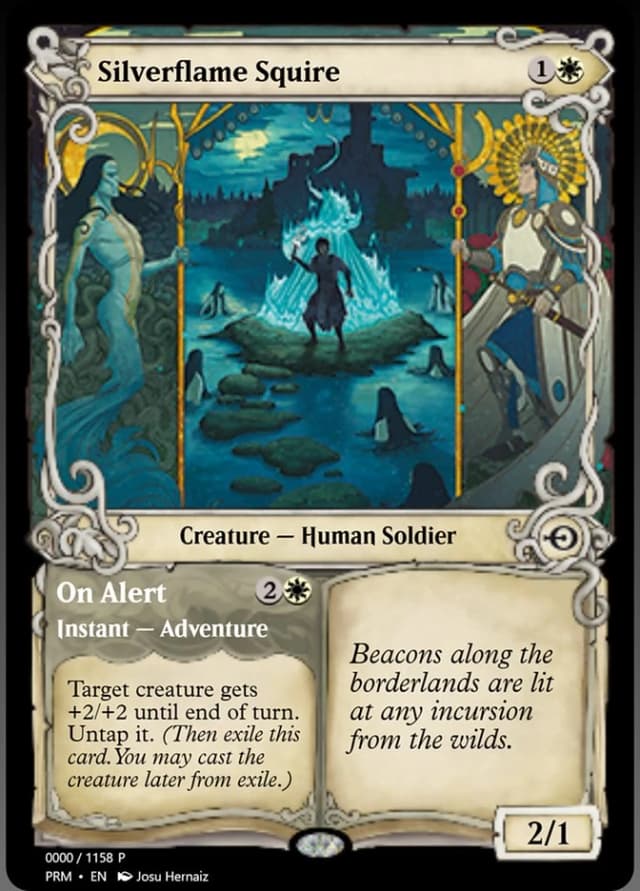 Silverflame Squire // On Alert image