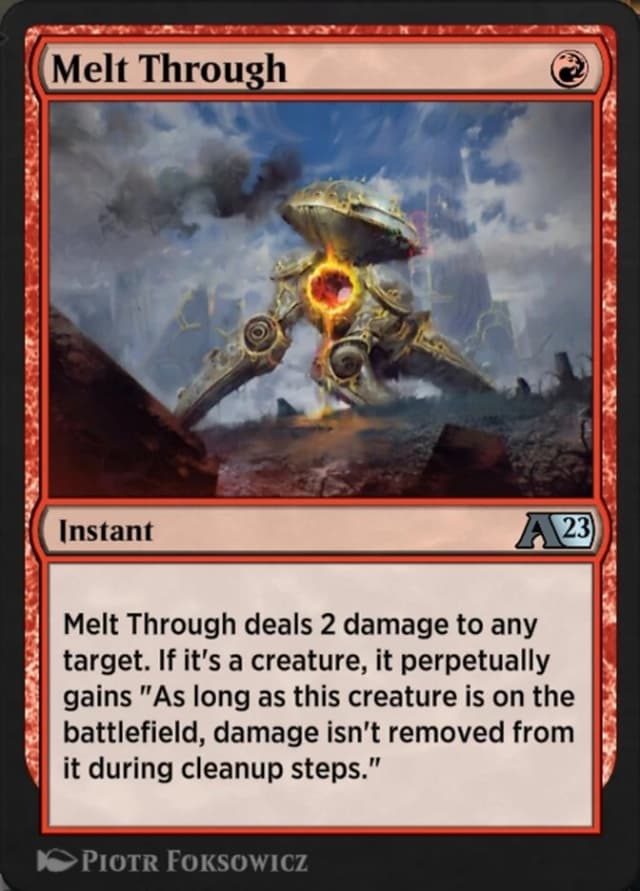 Melt Through image