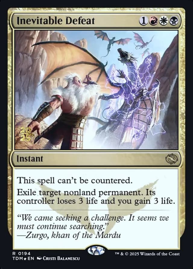 Inevitable Defeat image