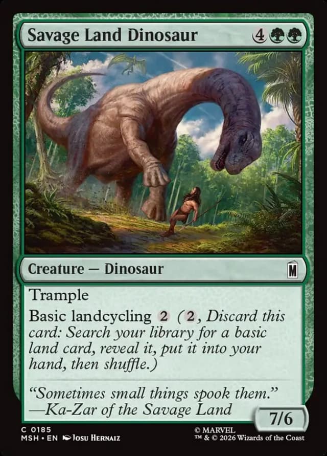 Savage Land Dinosaur image