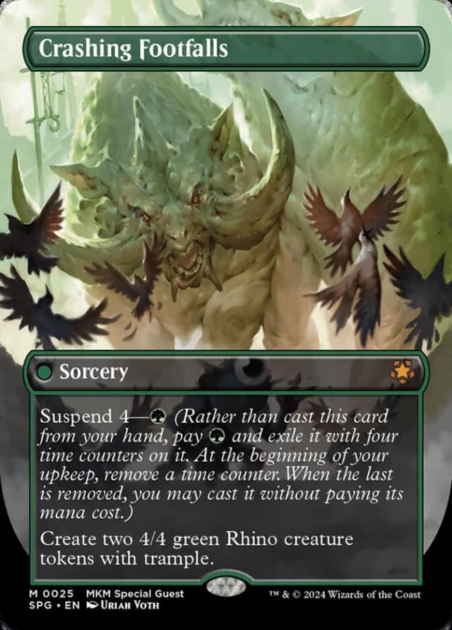 Crashing Footfalls image